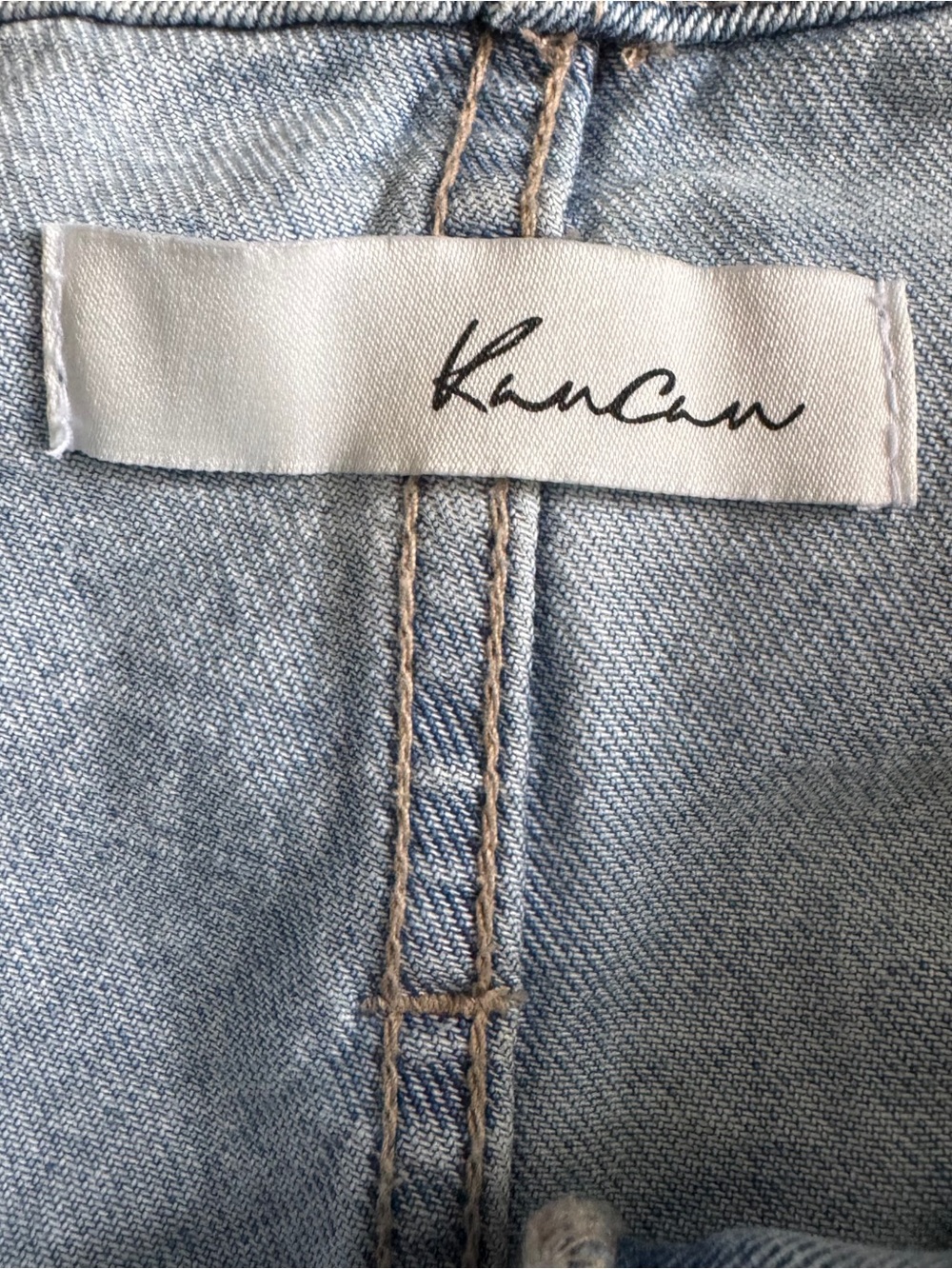 KanCan Ilena Ultra High Rise Mom Belted Medium Wash Jean Size 9/28 - Picture 9 of 9